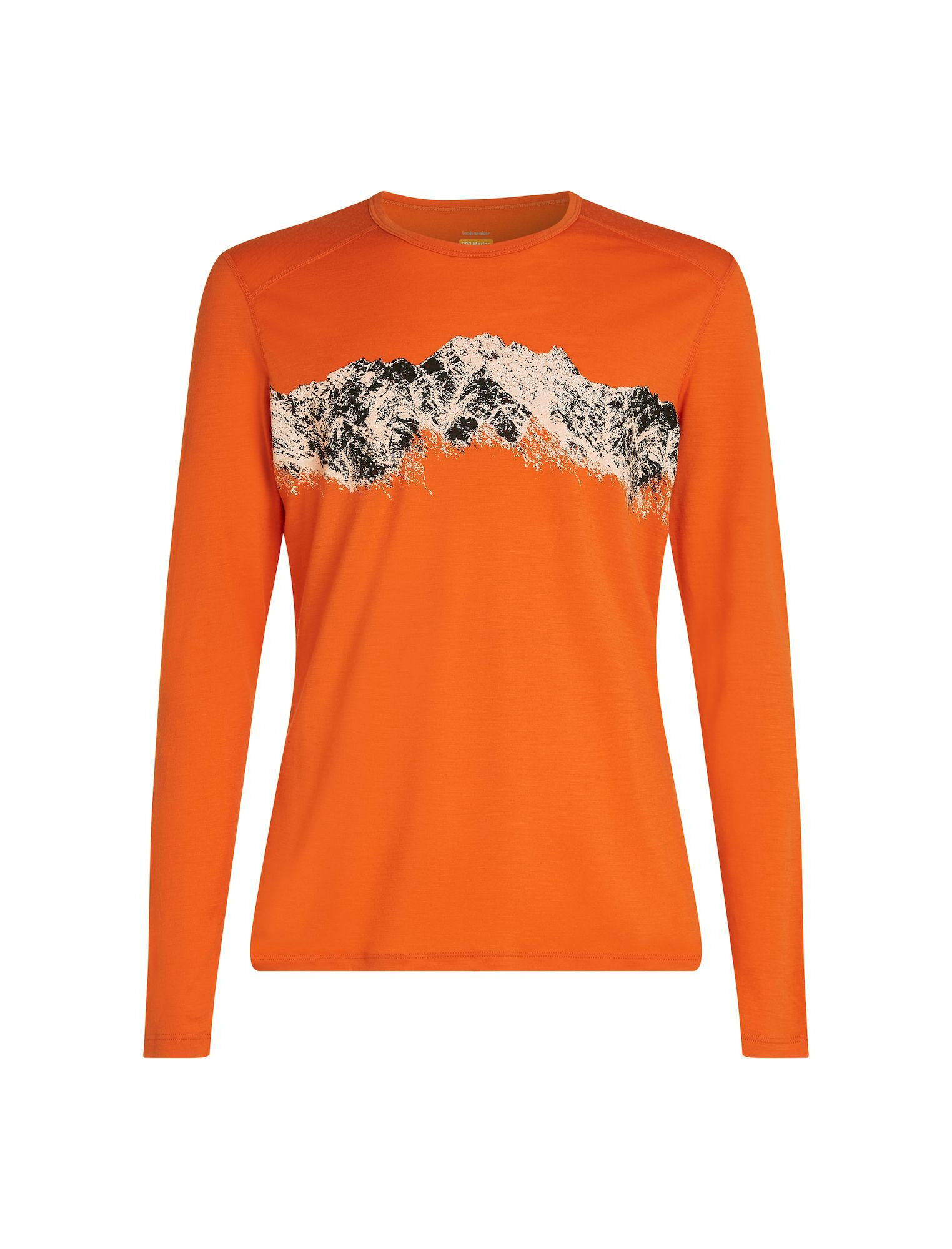 icebreaker 200 Oasis LS Crewe Remarkables - Jersey de lana merino - Hombre | Hardloop