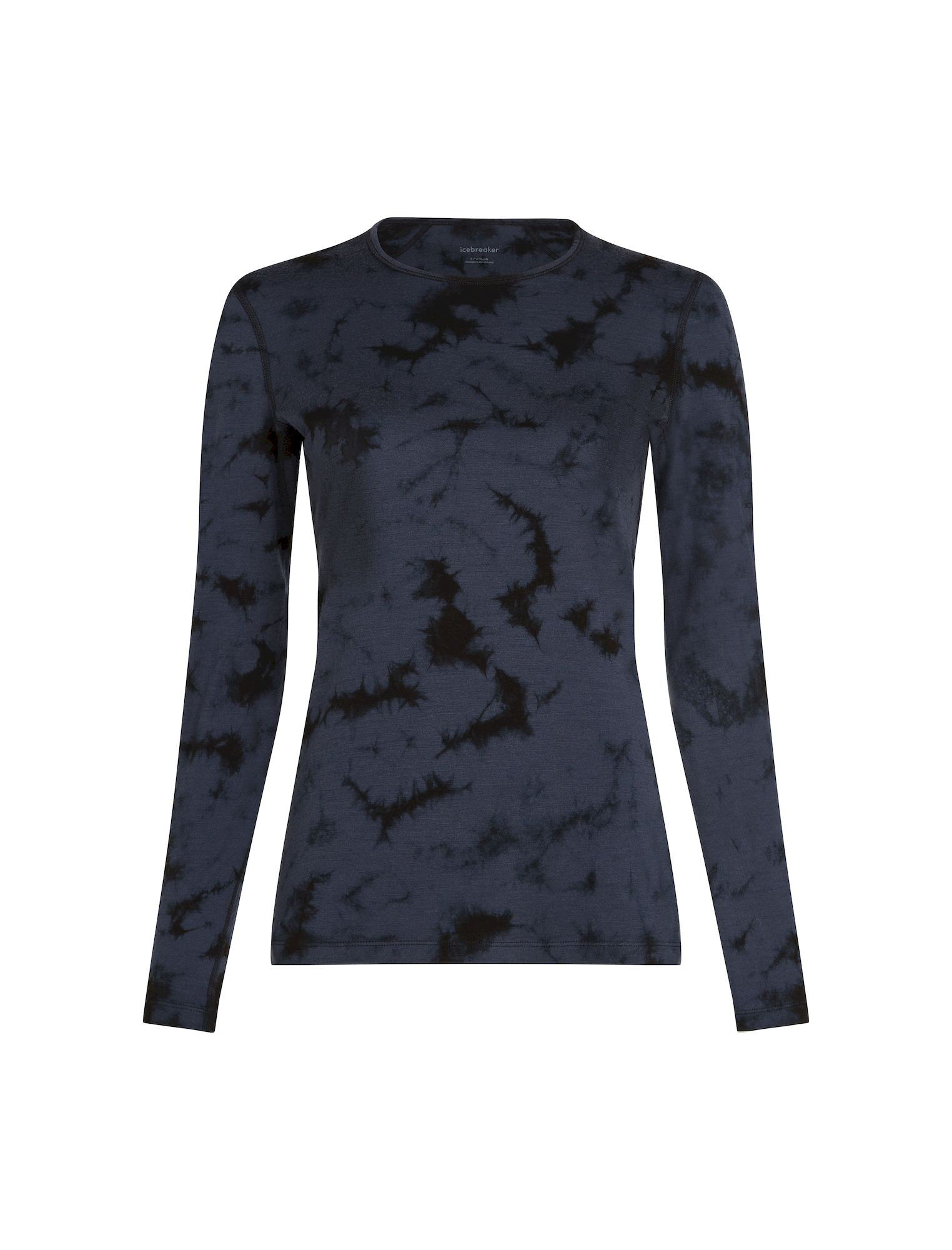 icebreaker 200 Oasis LS Crewe Cloud Dye - Merino Wollen Shirt - Dames | Hardloop