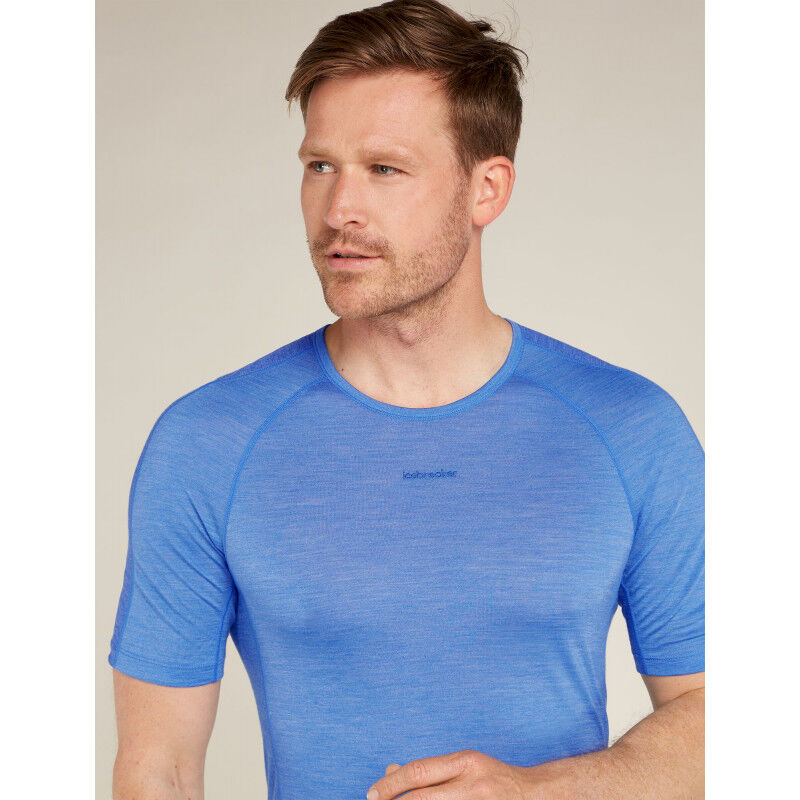 Icebreaker Herren Kurzarm T-Shirt Aus 100% Merinowolle – Atmungsaktiver Base Layer Für Alltag & Abenteuer