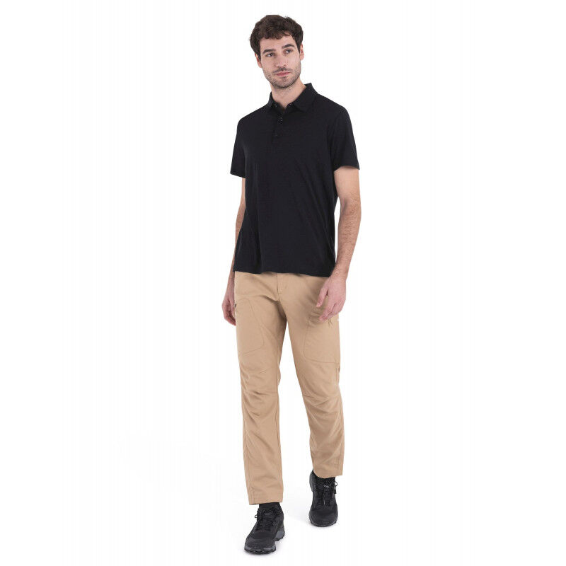 icebreaker 150 Tech Lite III SS Polo - Merinoshirt - Herren | Hardloop