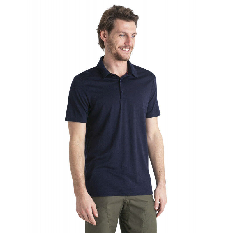 icebreaker 150 Tech Lite III SS Polo - Merinoshirt - Herren | Hardloop