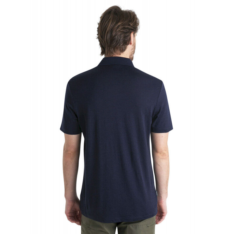 icebreaker 150 Tech Lite III SS Polo - Merinoshirt - Herren | Hardloop
