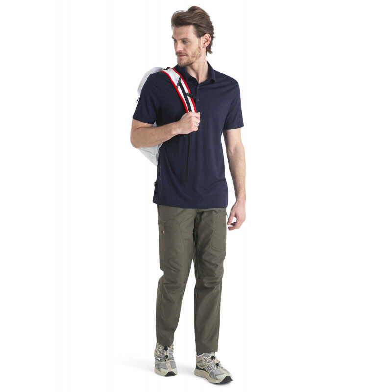 icebreaker 150 Tech Lite III SS Polo - Merinoshirt - Herren | Hardloop
