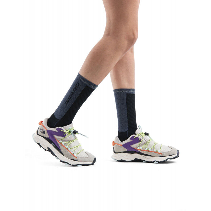 icebreaker Run+ Ultralight Crew - Meias de lã merino mulher | Hardloop