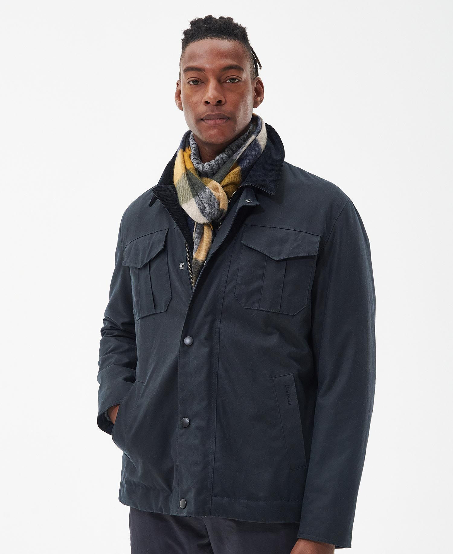 Barbour Lambswool Tattersall Scarf - Bufanda | Hardloop