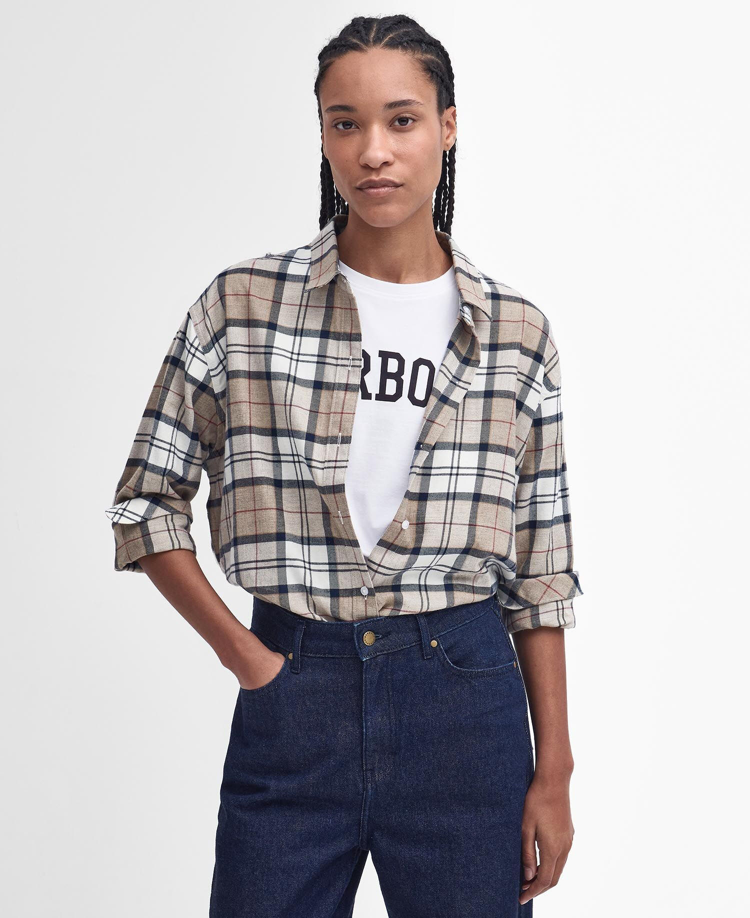 Barbour Elishaw Check Shirt - Camicia - Donna | Hardloop