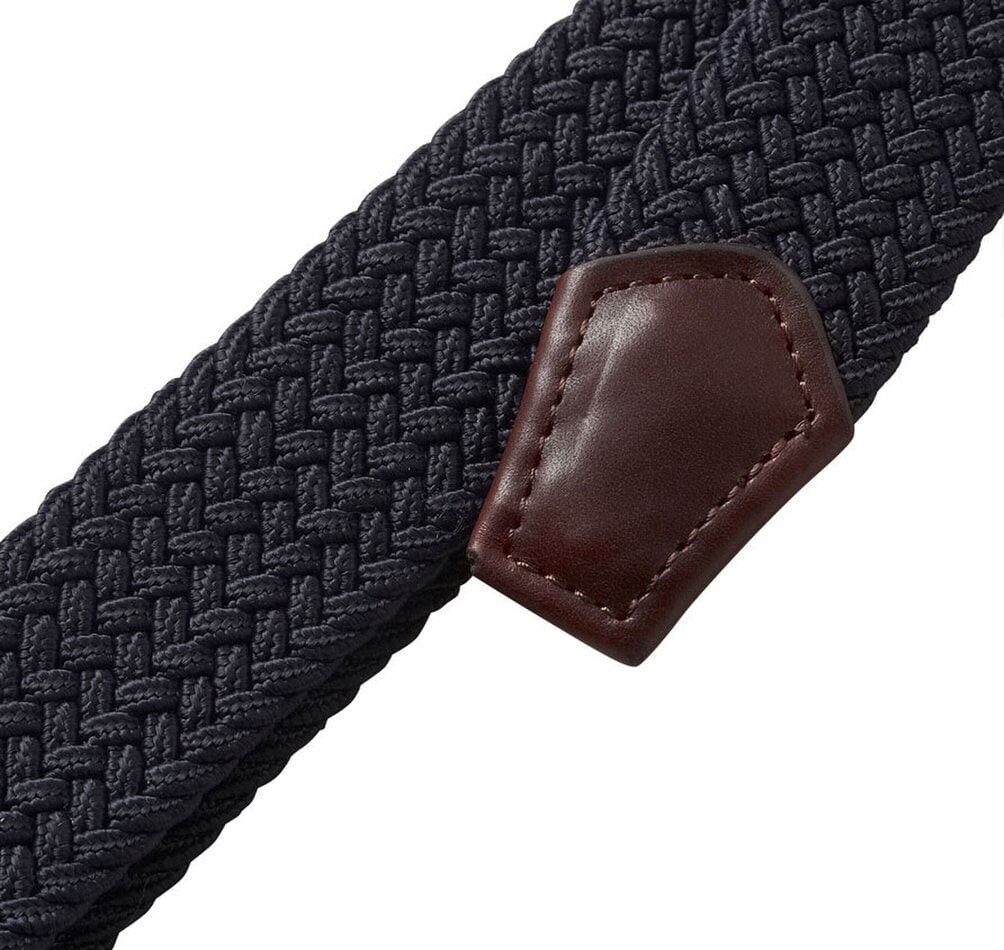 Barbour Stretch Webbing Leather Belt - Pasek męski | Hardloop