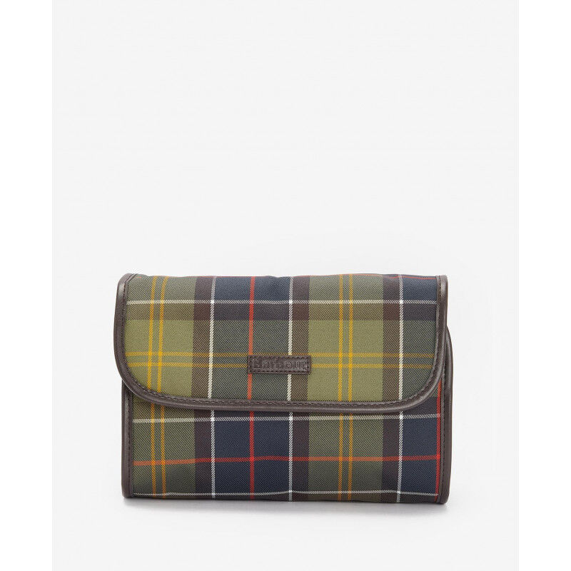 Barbour Tartan Hanging Washbag - Kulturbeutel | Hardloop