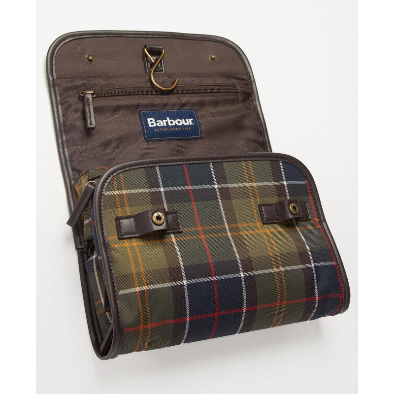 Barbour Tartan Hanging Washbag - Toalettilaukku | Hardloop