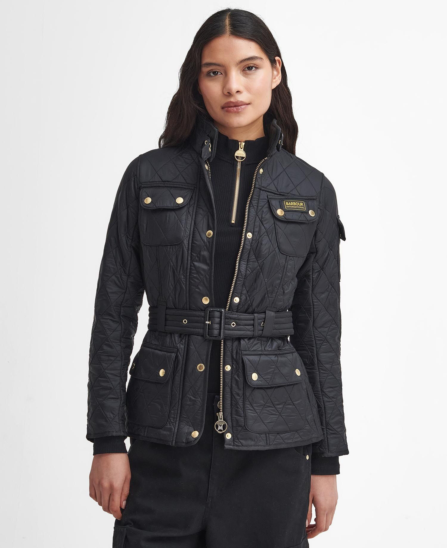 Barbour B.International Polarquilt Jacket - Abrigo - Mujer | Hardloop