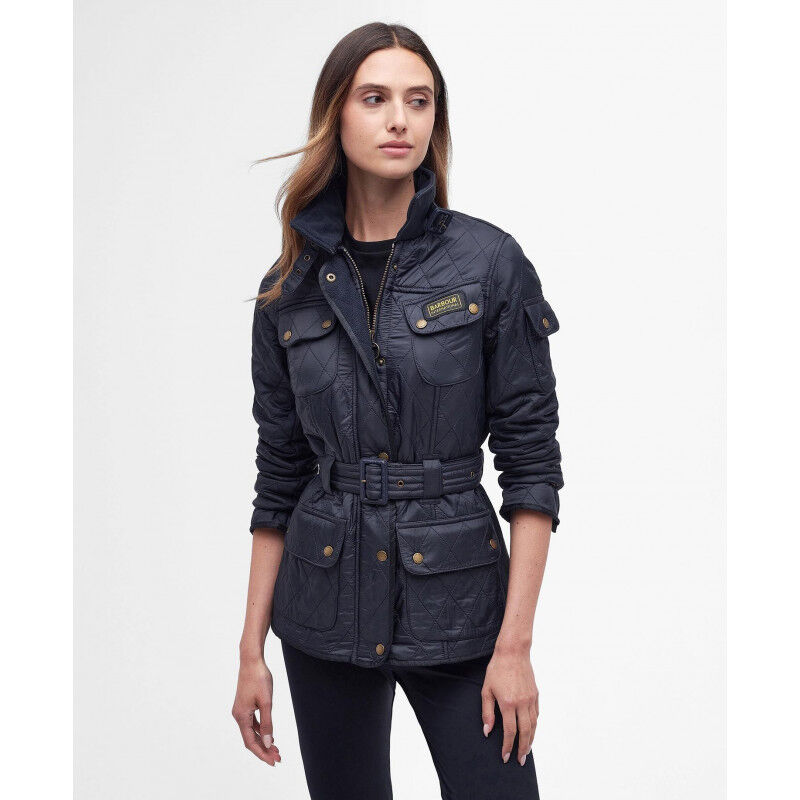 Barbour leather coat best sale