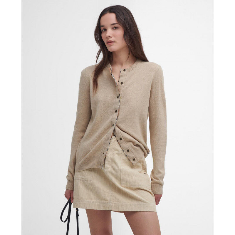 Barbour Pendle Knitted Cardigan - Sweter z wełny Merino® damski | Hardloop