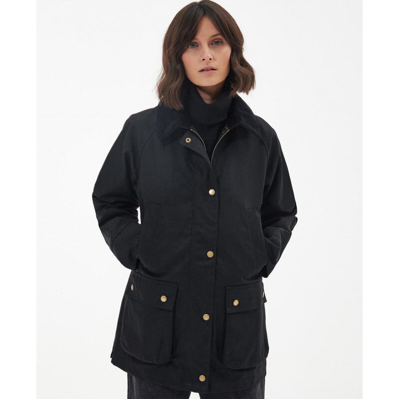 Barbour Acorn Waxed Jacket Mantel Damen Hardloop