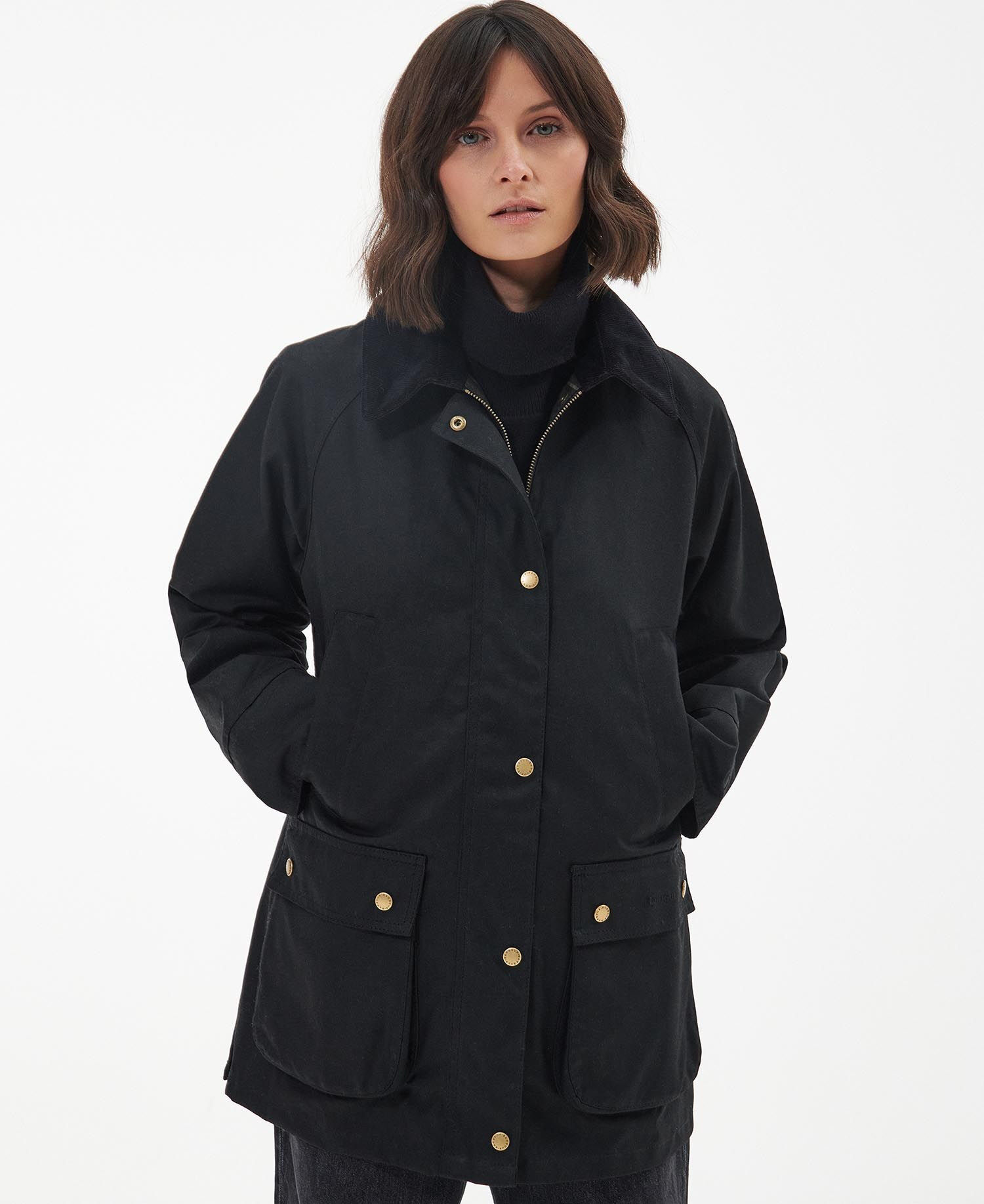 Barbour Acorn Waxed Jacket Coat Women s Hardloop