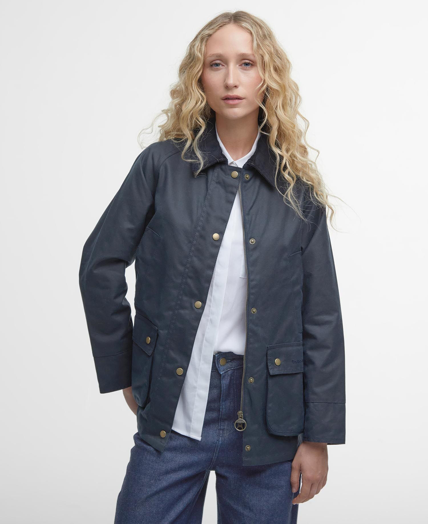 Barbour Acorn Waxed Jacket - Abrigo - Mujer | Hardloop