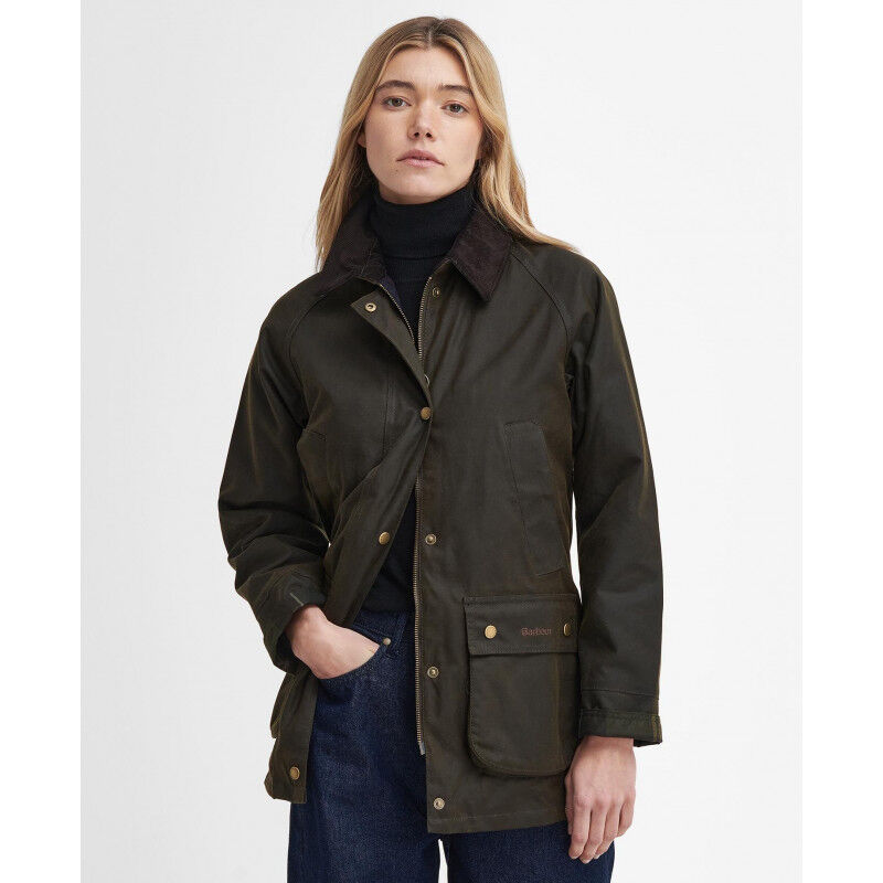 Womens Barbour Wax Jacket 109 Ladies Salisbury Belted Wax Jacket