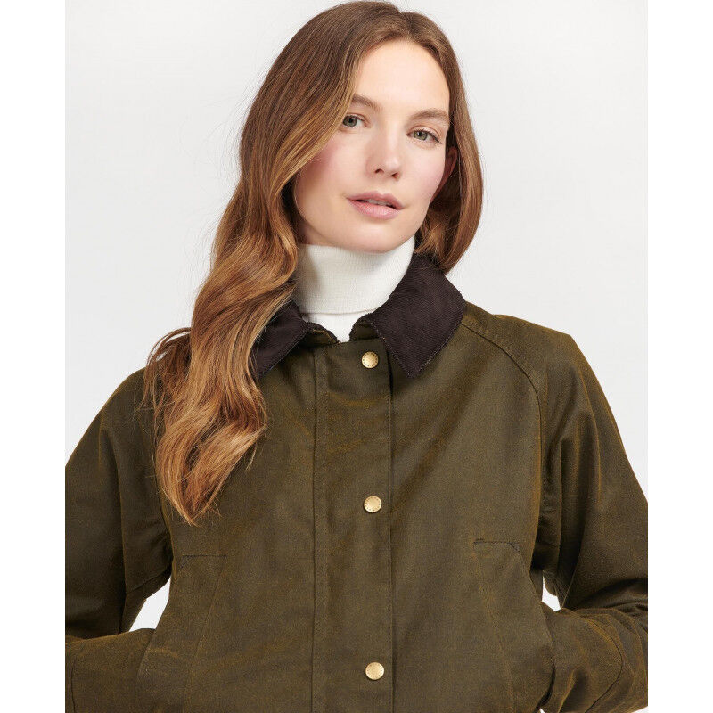 Barbour Acorn Waxed Jacket - Coat - Women's | Hardloop