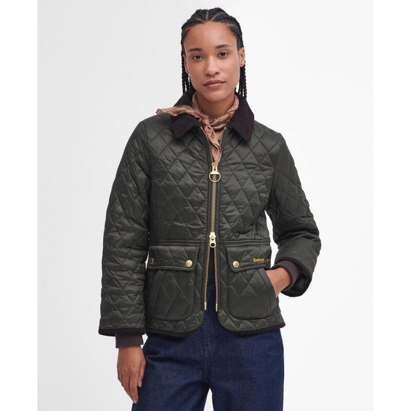 Fitted Beadnell Quilted Jacket - Mantel - Damen