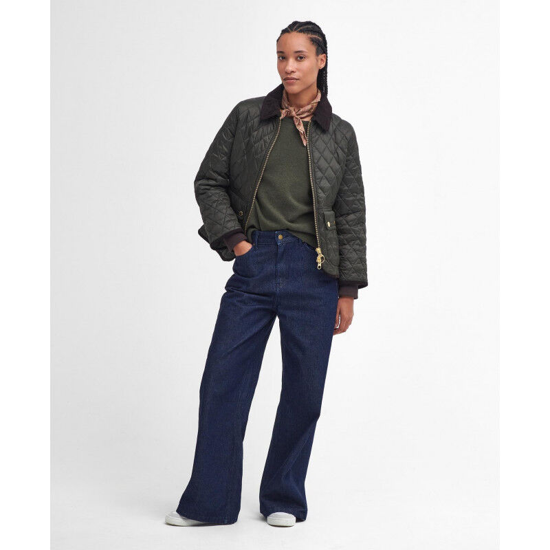 Barbour Fitted Beadnell Quilted Jacket - Mantel - Damen | Hardloop