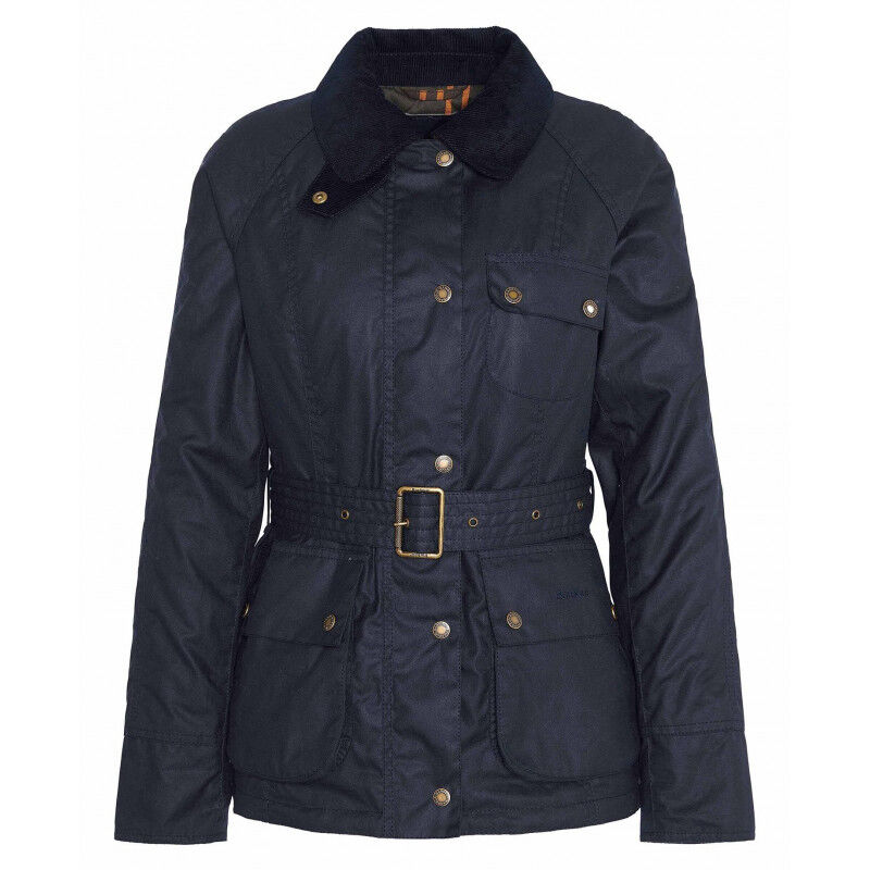 Barbour Solway Zipper Wax Jacket - Casaco de inverno mulher | Hardloop