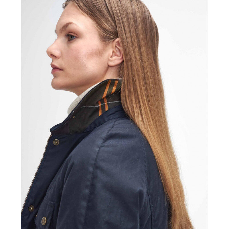 Barbour Solway Zipper Wax Jacket - Dámsky kabát | Hardloop