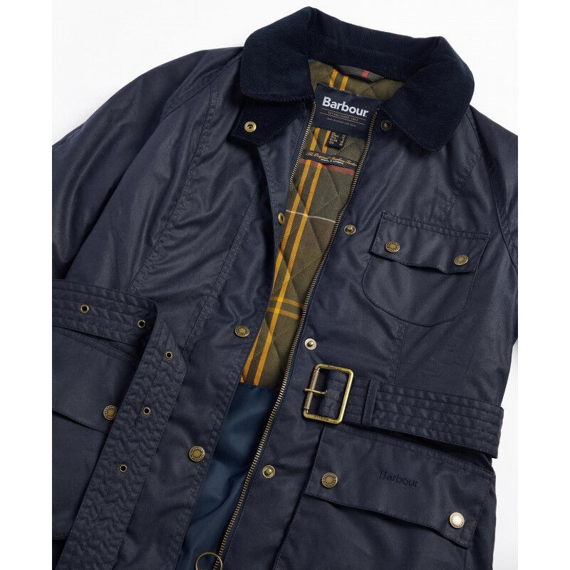 Barbour Solway Zipper Wax Jacket - Giacca invernale - Donna