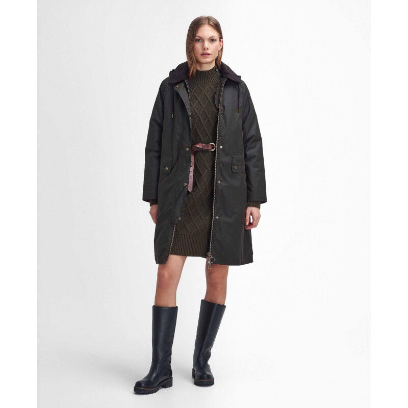 Barbour Willows Wax Jacket Parka Donna Hardloop