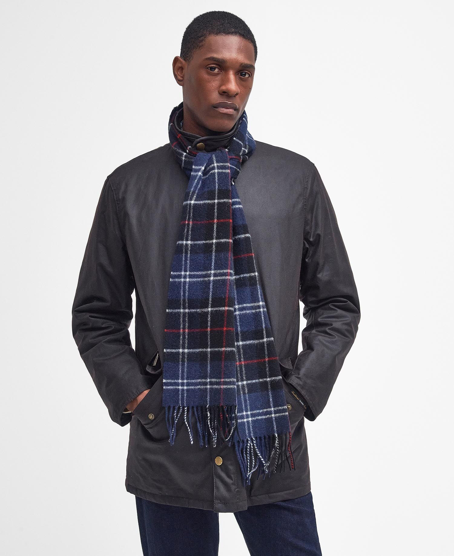 Barbour Tartan Lambswool Scarf - Szalik | Hardloop