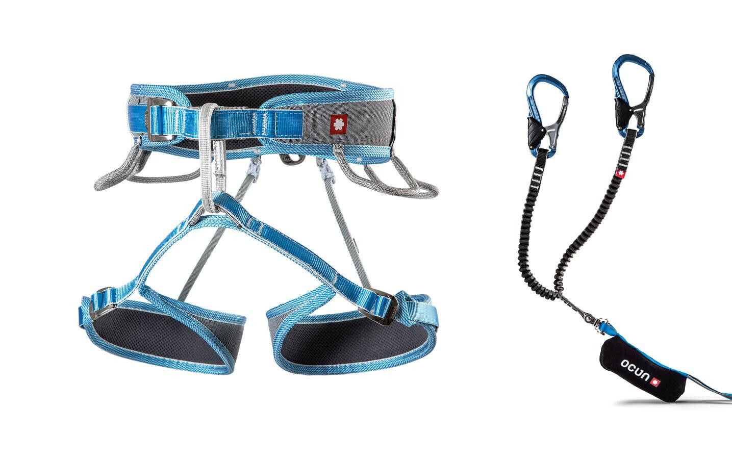 Ocún Via Ferrata Twist Tech Captur Pro Swivel Set - Via Ferrata Set | Hardloop