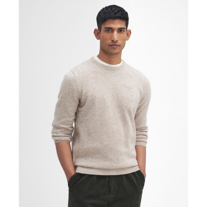 Barbour Essential Tisbury Crew Neck Sweatshirt - Sweter z wełny Merino® męski | Hardloop