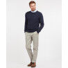 Barbour Essential Tisbury Crew Neck Sweatshirt - Pull en laine mérinos homme | Hardloop