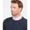 Barbour Essential Tisbury Crew Neck Sweatshirt - Pull en laine mérinos homme | Hardloop