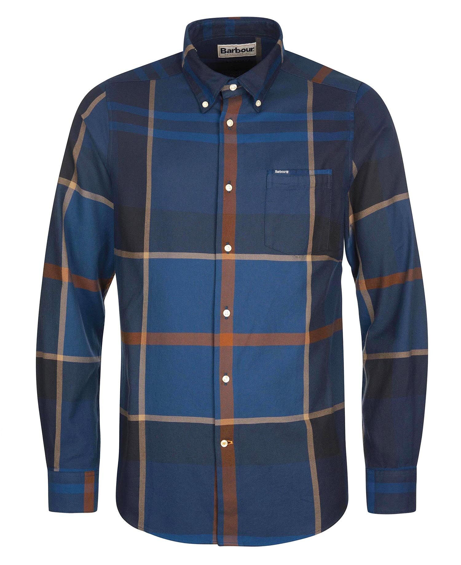 Barbour Dunoon Tailored Tartan Shirt - Hemd - Herren | Hardloop