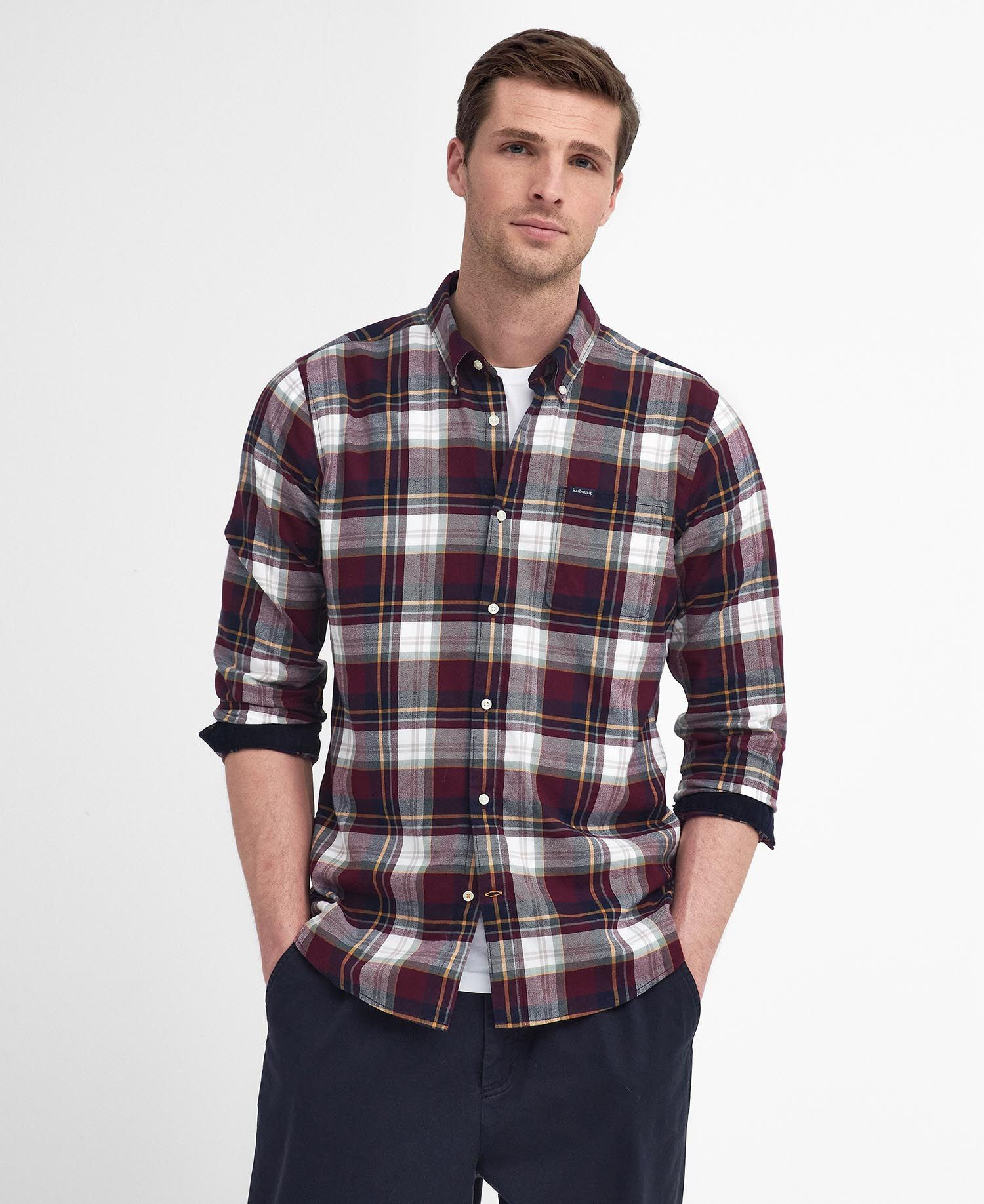 Barbour Crossfell Tailored Checked Shirt - Chemise homme | Hardloop