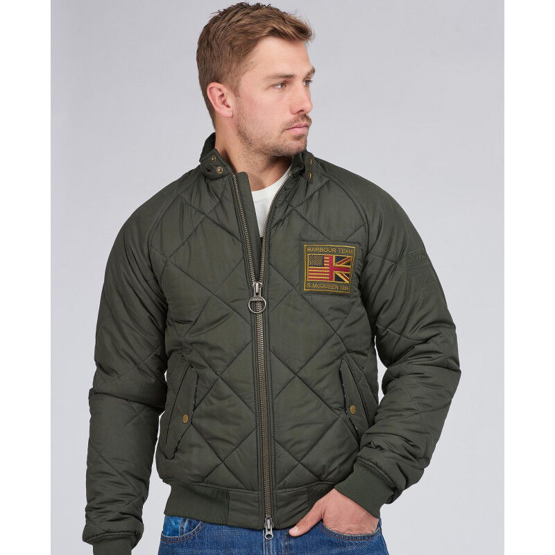 Barbour B.International Quilted Merchant Manteau homme Hardloop