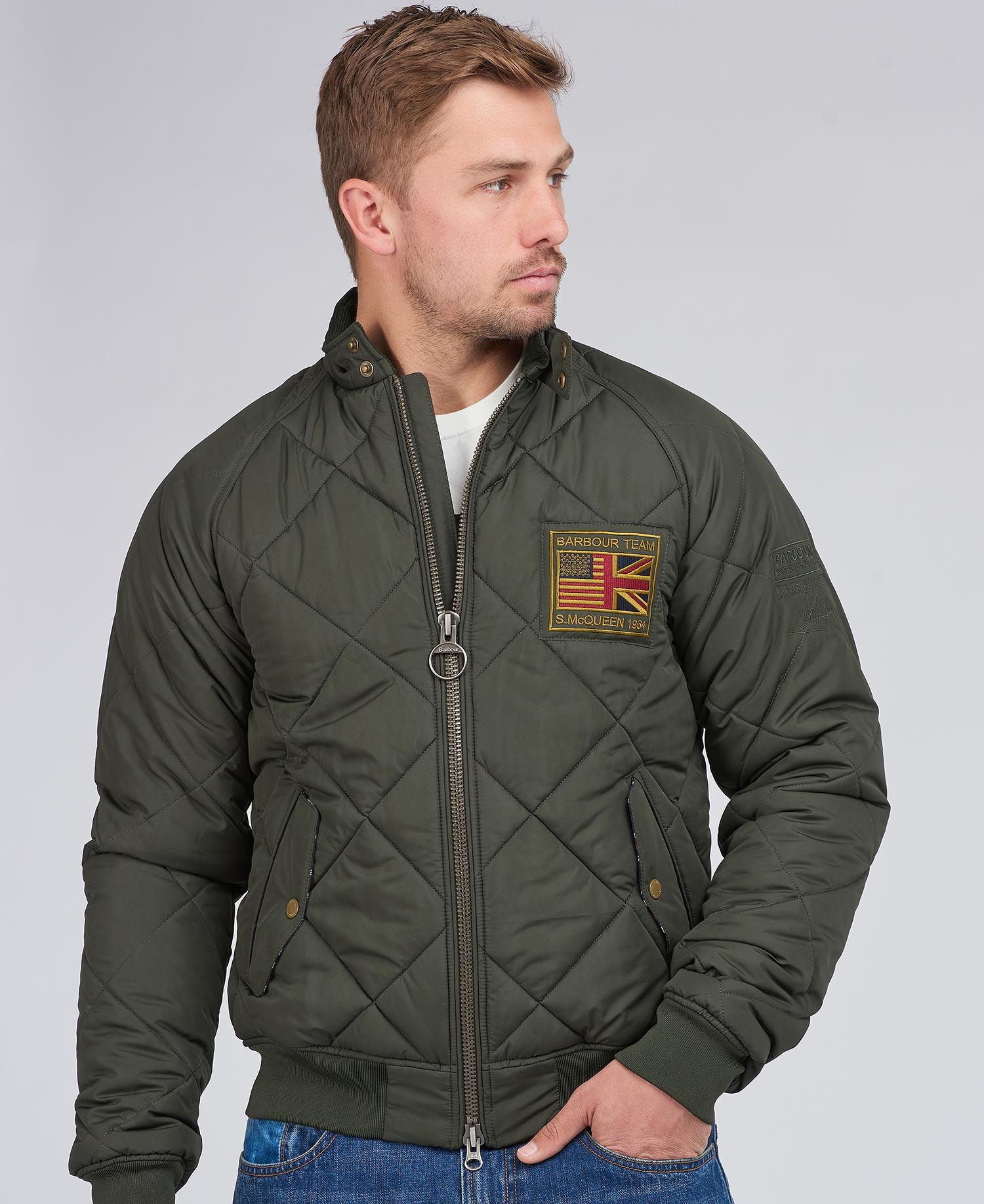 Barbour B.International Quilted Merchant - Abrigo - Hombre | Hardloop