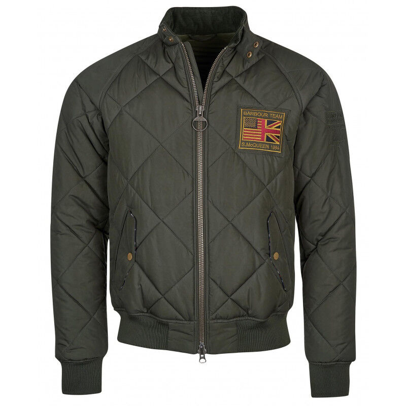 Barbour bomber mens discount