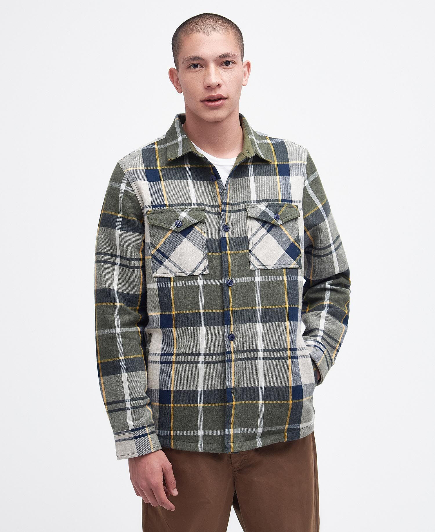 Barbour Cannich Tailored Tartan Overshirt - Camisa - Hombre | Hardloop