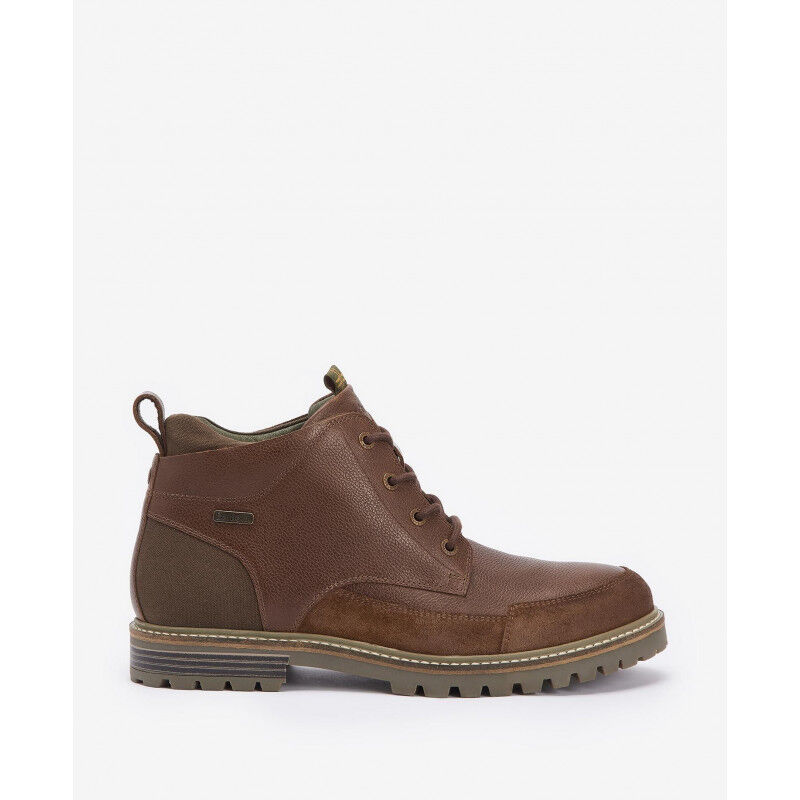Mens brown barbour boots hotsell