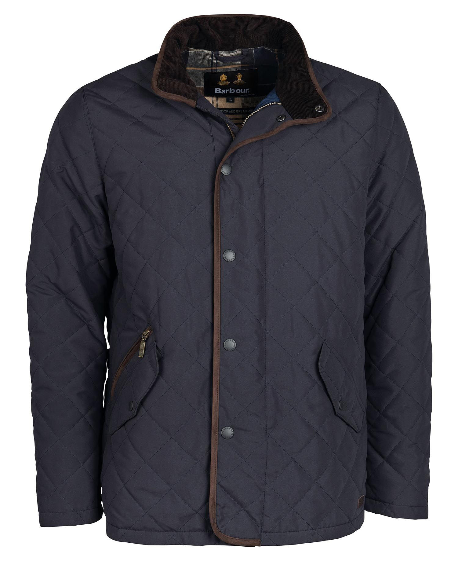 Waterproof Shoveler Quilted Mantel Herren