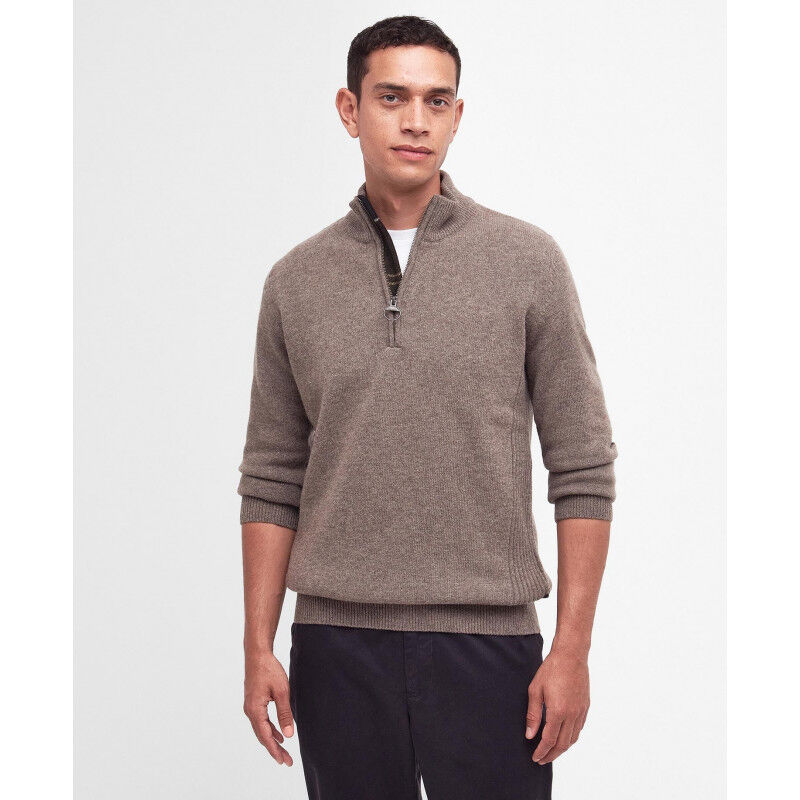 Holden Half Zip Knitted Jumper - Merino jumper - Men's