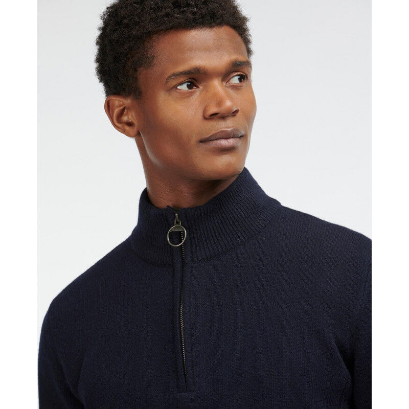 Barbour Holden Half Zip Knitted Jumper - Merinopullover - Herren | Hardloop