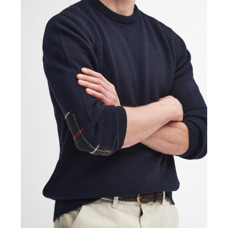 Barbour Holden Crew Neck Sweater - Jerséis de lana merina - Hombre | Hardloop