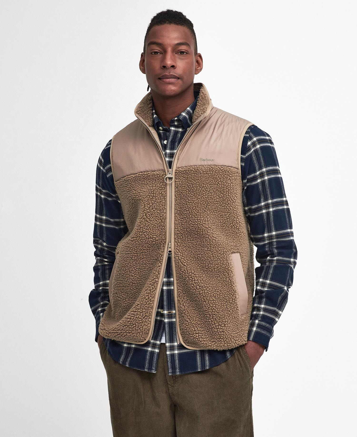 Barbour Newlan Fleece - Fleece vest - Men's | Hardloop