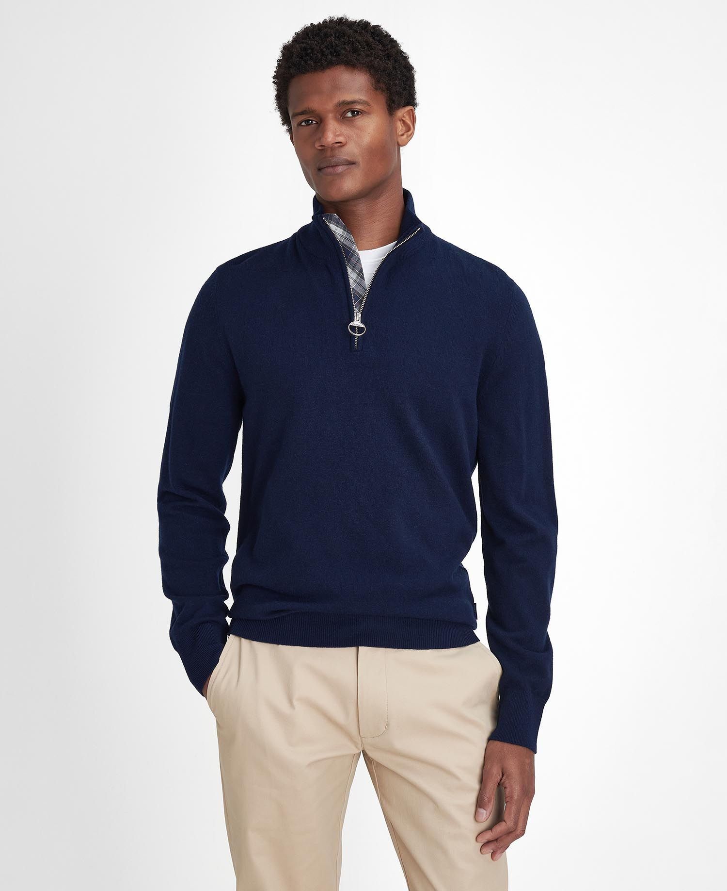 Barbour Marlow Half Zip Sweater - Jerséis de lana merina - Hombre | Hardloop