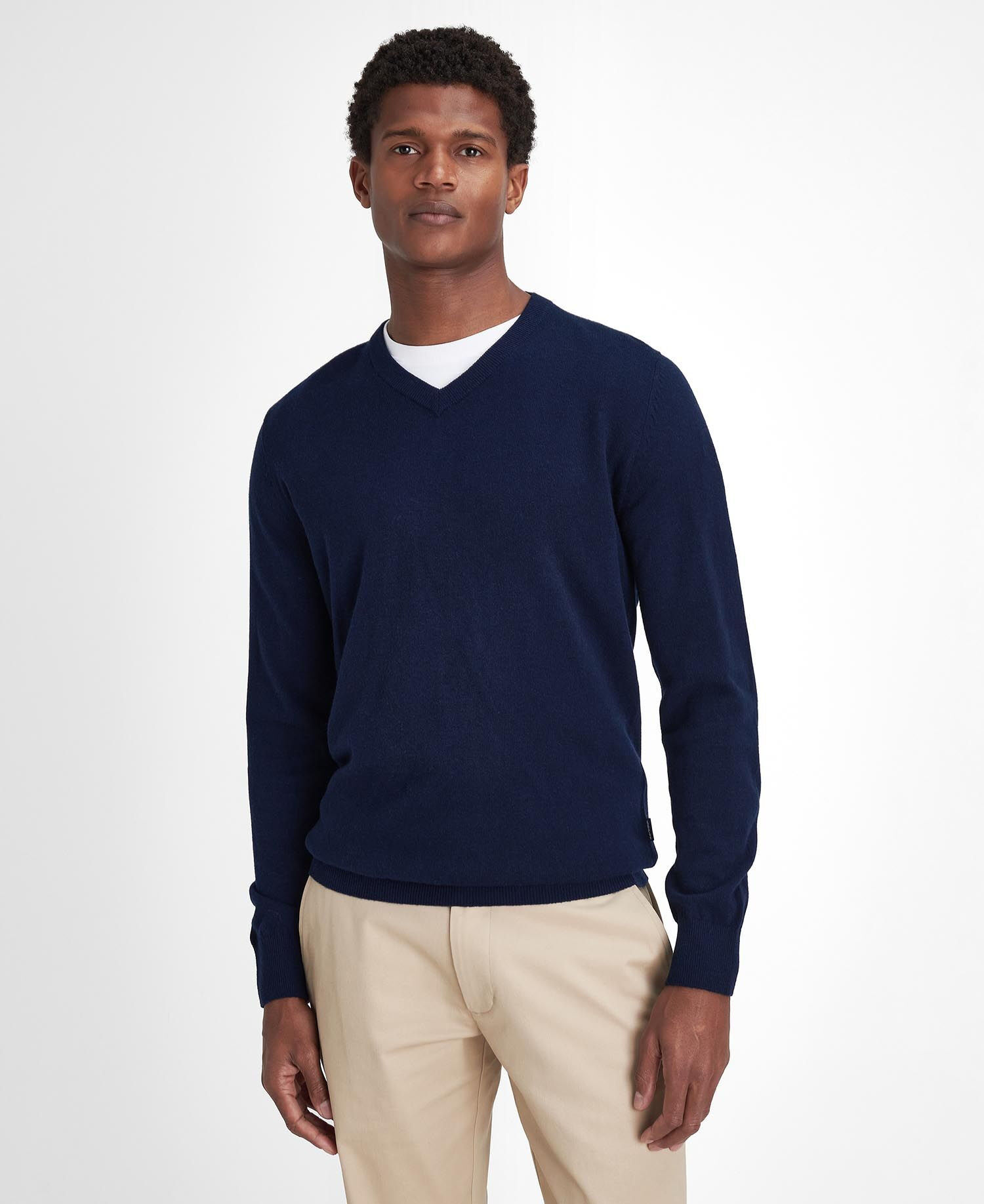 Barbour Marlow V-Neck Sweater - Jerséis de lana merina - Hombre | Hardloop