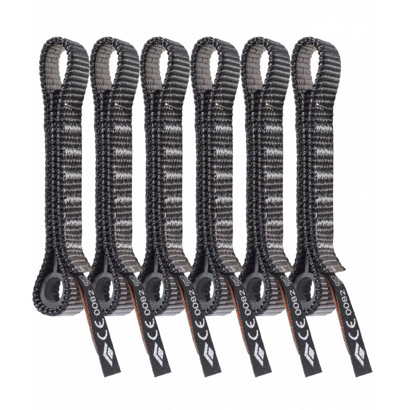 Black Diamond Standard Dogbone 6-Pack - Quickdraw-Riemen | Hardloop