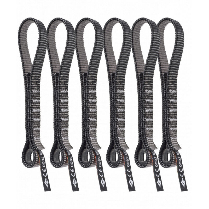 Black Diamond Standard Dogbone 6-Pack - Sangle de dégaine | Hardloop