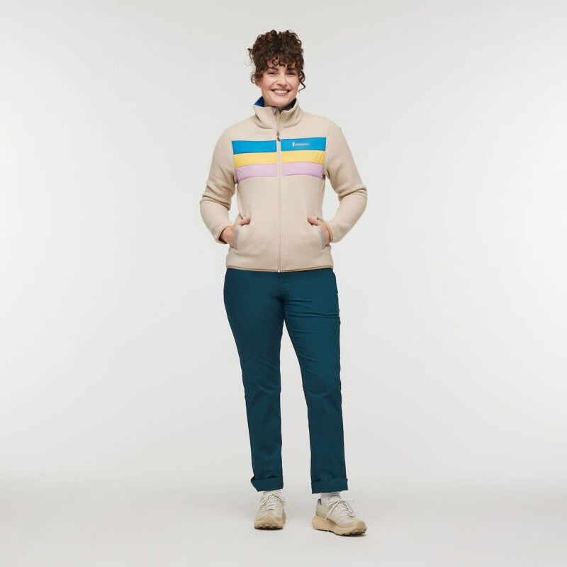 Teca Fleece Hooded Full-Zip Jacket - Polar mulher