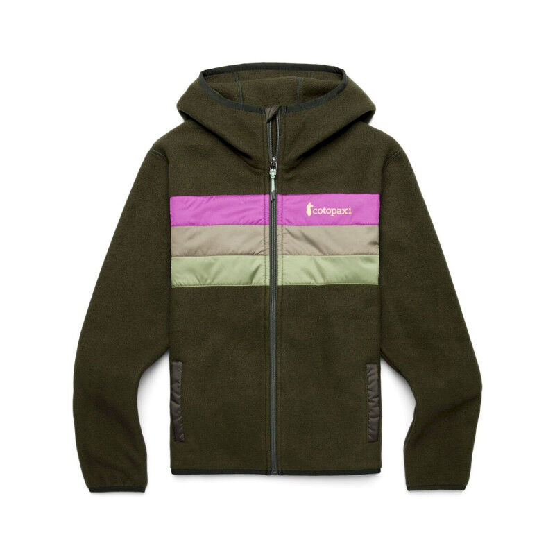 Teca Fleece Hooded Full-Zip Jacket - Forro polar - Mujer